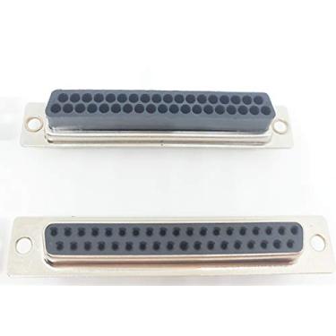 Imagem de Pc Accessories - Conectores Pro Crimp em DB37 fêmea D-Sub tipo crimpagem conector, pacote com 10 (sem pino)