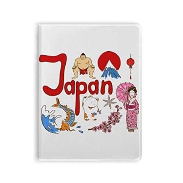 Imagem de Diário de capa macia com símbolo nacional do Japão