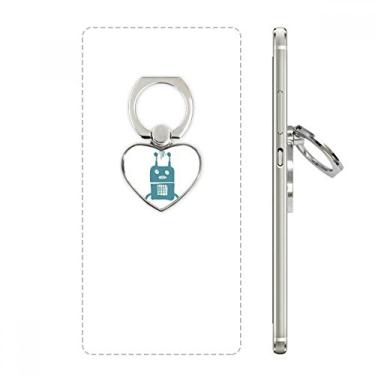 Imagem de Suporte universal para anel de telefone com robô alienígena e suporte universal