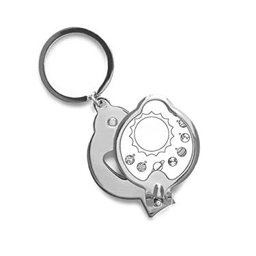 Imagem de Planetary Line – Cortador de unhas de dedo do sistema solar – Cortador de aço inoxidável