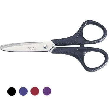 Imagem de Tesoura Escolar Sem Ponta 5" Monster Tramontina Infantil Pequena Cores Diversas