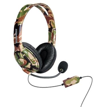 Imagem de Headset Gamer X-Talk DreamGear para Xbox PS Nitendo Com cancelamento de Ruído Camuflado-Unissex