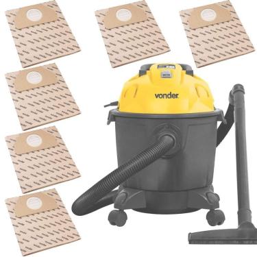 Imagem de Kit 6 Peças Saco Coletor de Pó Para Aspirador de Pó APV 1218 Vonder