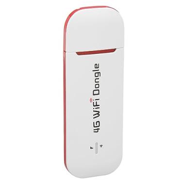 Imagem de Modem WiFi USB 4G LTE Roteador 4G Portátil Com Slot para Cartão SIM Hotspot de Viagem Portátil de Alta Velocidade Mini Roteador Desbloqueado Dongle 4G, até 10 Usuários, 150 Mbps