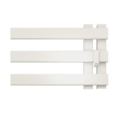 Imagem de Aquecedor De Toalhas Montado Na Parede Banheiro Inteligente Temperatura Constante Trilhos Secador de Liga de Alumínio Aquecedor de Toalhas Elétrico Sem Perfuração,White,450 * 320 * 120mm