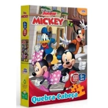 Imagem de Quebra Cabeça 100 Peças Disney Mickey Mouse - Toyster