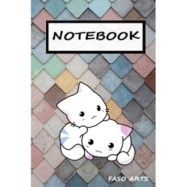Imagem de Cute cat notebook for teens kids students, girls and women: Lined notebook