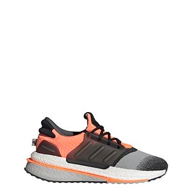 Imagem de adidas Tênis masculino X_PLR Boost, Branco nuvem/cinza dois/Screaming Orang, 41