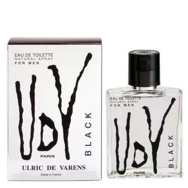 Imagem de Perfume Ulric De Varens - Black - Masculino 100ml Original - Selo Adip