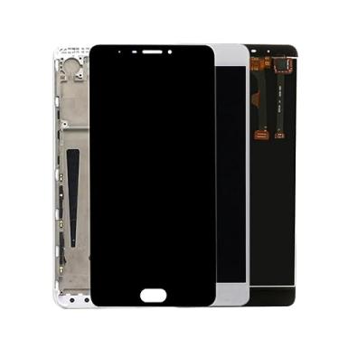 Imagem de SHOWGOOD para MEIZU M3 MAX LCD Display S685H Touch Screen Digitalizador Substituição com moldura para MEIZU Meilan Max LCD (branco sem moldura)