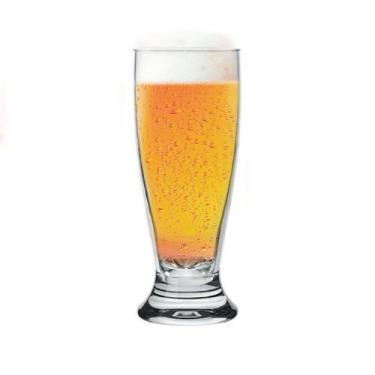 Imagem de Copo Para Cerveja Bon Gourmet 430 Ml Vidro Transparente - Rojemac