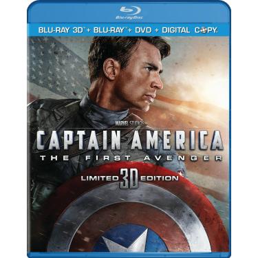 Imagem de Captain America: The First Avenger (Three-Disc Combo: Blu-ray 3D / Blu-ray / DVD / Digital Copy)