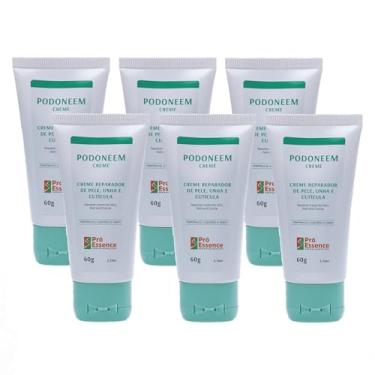 Imagem de 6X Podoneem Creme Reparador de Pele Unha e Cutícula