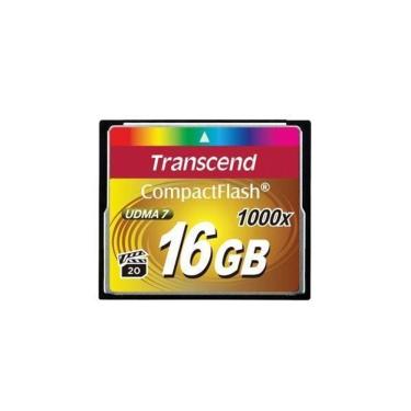 Imagem de Cartão de memória compactflash udma transcend cf 1000x 16gb