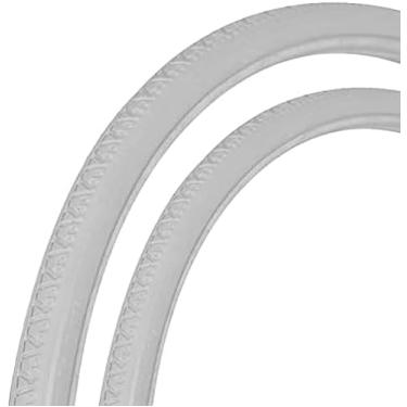 Imagem de Um par de pneus para cadeira de rodas preto cinza 20 polegadas 22 polegadas 24 polegadas pneu sólido poliuretano inflação livre, cinza, 22 polegadas