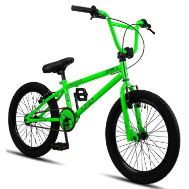 Imagem de Bicicleta BMX Infantil aro 20 Pro-X Série 5 Verde-Unissex