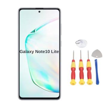 Imagem de Generic Tela digitalizadora LCD sensível ao toque para Galaxy Note10 Lite, montagem LCD LED com moldura de substituição para Galaxy Note10 Lite, testado antes do envio, Generic2kvga754fn
