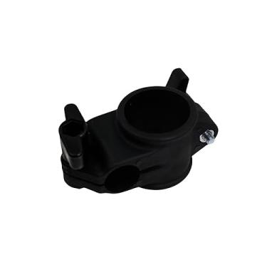 Imagem de Braçadeira de rack de tambor de 22 mm, braçadeiras eletrônicas em T, kit de suporte de grampo de bateria eletrônica para conexão do quadro principal do tambor - Substituição preta para Roland CR-22