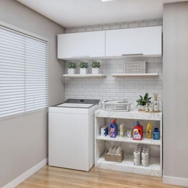 Imagem de Conjunto 2 Amários Tex 107 para Área de Serviço Branco