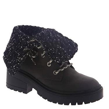 Imagem de Skechers Bota feminina fashion suéter, Preto/Carvão, 6.5