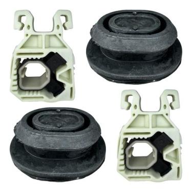 Imagem de Par Kit 1 Lado Coxim Superior Radiador Vw Golf - LKA