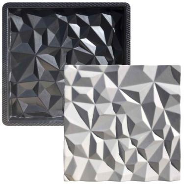 Imagem de Forma 3D Gesso e Cimento ABS - Diamante 40x40 - Xmoldes Formas 3D