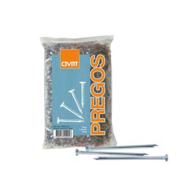 Imagem de Prego 17x21 C/ Cabeça Polido 400g Civitt