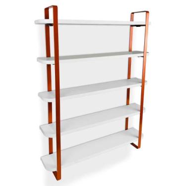 Imagem de Prateleira Nicho Expositor Organizador Arusi 100 Esmaltes 5 Prateleira