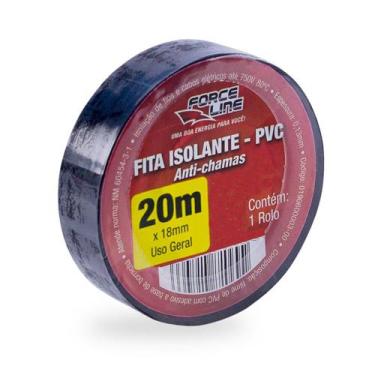Imagem de Kit 3 Fita Isolante 20 Metros Antichama Uso Geral Elétrica Iluminação 