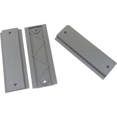 Imagem de Kit 3 Trilho Suporte para Disjuntor Din em ABS Plástico para Painel El