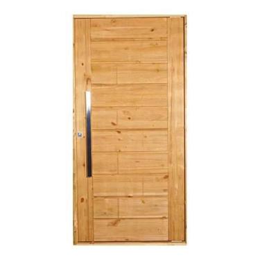 Imagem de Porta Pivotante Maciça Montada Completa 2,20x1,09 Lado Direito - ALLO 