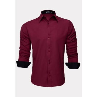 Imagem de Camisa Social Masculina Moda Maior Homens Plus Size - LORD FINESSE CAM