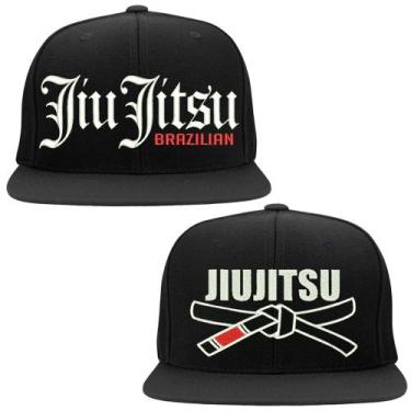 Imagem de Kit 2 Bonés Bordados - Jiu Jitsu Oss Artes Marciais - HIPERCAP