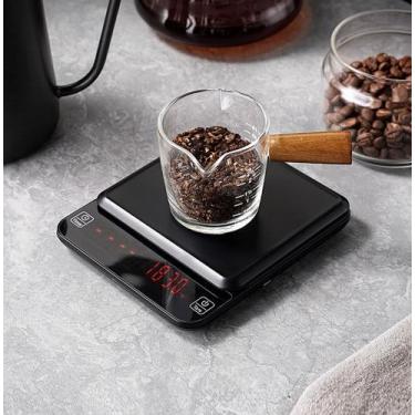 Imagem de Balança Digital De Precisão Café Barista 3kg/0.1g Com Cronômetro - RAL