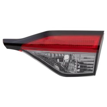 Imagem de TRQ Conjunto de luz traseira interna direita compatível com Toyota Corolla 2020-2022