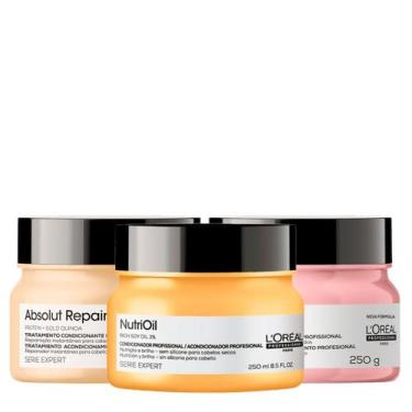 Imagem de Kit L'Oréal Professionnel NutriOil Vitamino Color Absolut Repair Crono