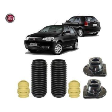 Imagem de Kit Batente Suspensão Dianteira Fiat Palio 2000 2001 2002 03 - QualyKi