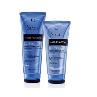 Imagem de Eudora Kit Siàge Hair Plastia Shampoo + Condicionador - Eudora Siàge