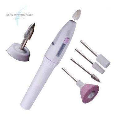 Imagem de Lixa Elétrica Para designer de unhas em Gel Fibra - Alex Imports Mt