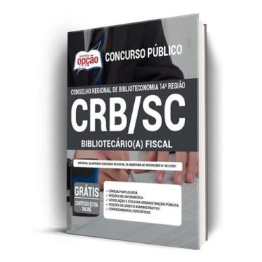 Imagem de Apostila CRB-SC - Bibliotecário (a) Fiscal - Apostilas Opção