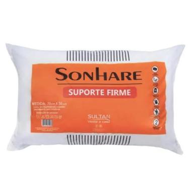 Imagem de Travesseiro Sonhare Sultan Macio 70x50cm Suporte Firme