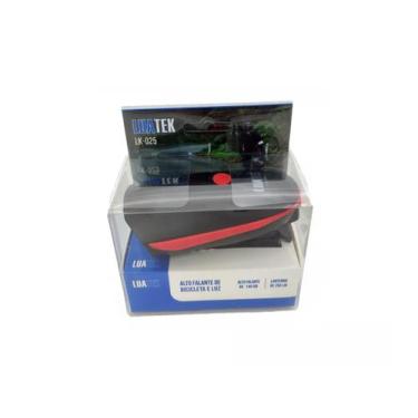 Imagem de Farol Bicicleta Recarregável Forte Bike Motorizada C/ Buzina Preto/Ver