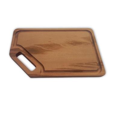 Imagem de Tábua De Carne Corte Churrasco Pequena Uso Diário Cozinha Legumes Frut