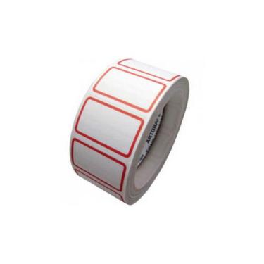 Imagem de Etiqueta Adesiva de Preço 16x25mm Com Tarja Nº 3C Rolo 500 Un - DC Aut