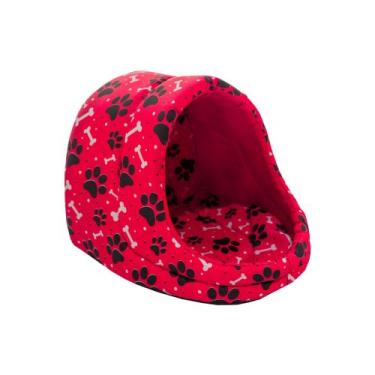 Imagem de Caminha iglu para cachorro e gatos tam m cores aleatórias - ATC PETS