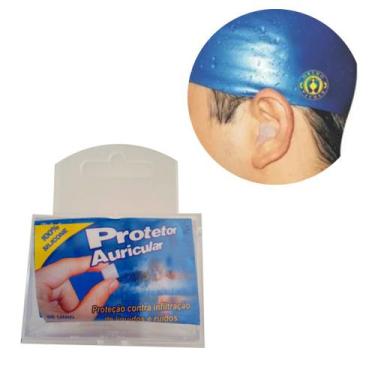 Imagem de Protetor Tampão Auricular Silicone Ouvidos Abafador 06 Unid. - TIMA