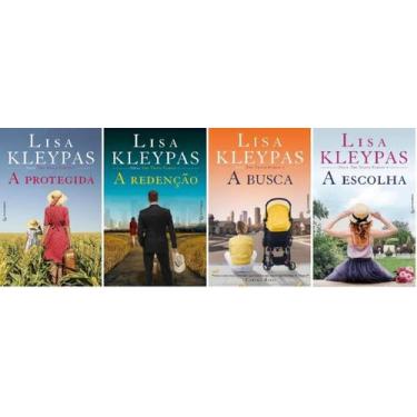 Imagem de KIT 4 LIVROS LISA KLEYPAS The Travis Family ESCOLHA REDENÇÃO PROTEGIDA