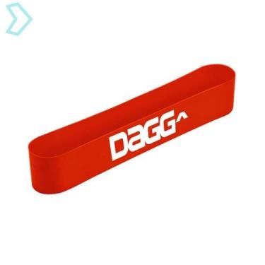Imagem de Mini Band Faixa Elástica Dagg Profissional Resistente Academia Funcion