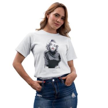 Imagem de Camiseta Feminina - Branca - Marilyn Monroe - Insider Games Store, M