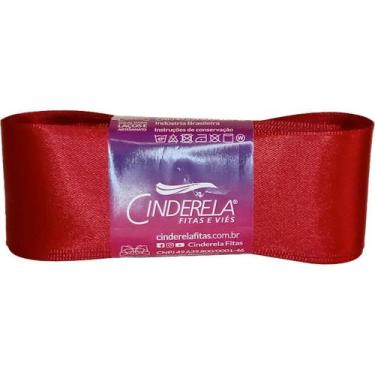Imagem de Fita de Cetim 38MM 10M Vermelho - Cinderela
